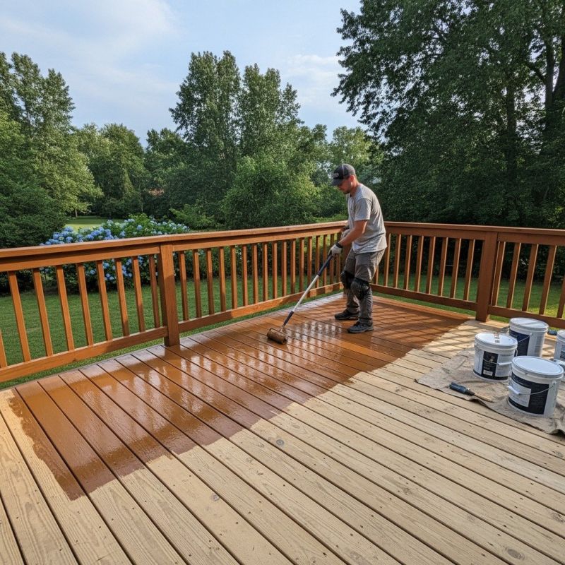 Deck Staining
