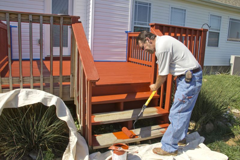 Deck Staining detail